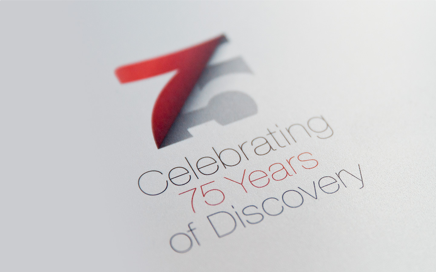 printed version of Avery Dennison's 75th anniversary logo