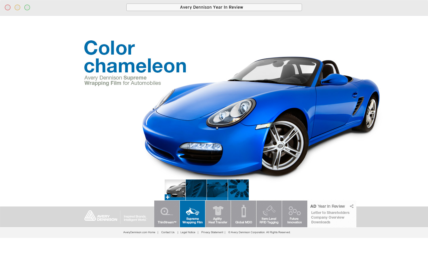 Avery Dennison 2011 Online Year In Review Supreme Wrapping Film